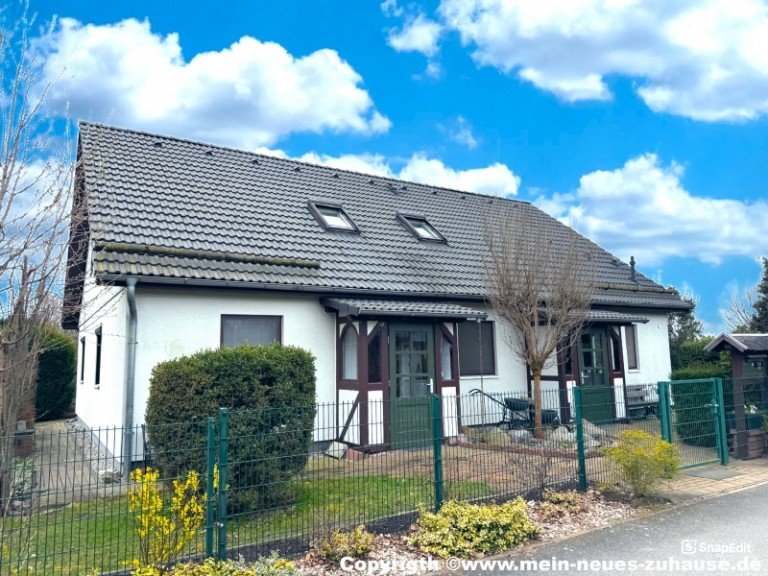 Bild 1 Wohnhaus Stra�enansicht Dissen-Striesow - Dissen Einfamilienhaus Mein neues Zuhause f�r meine Familie!