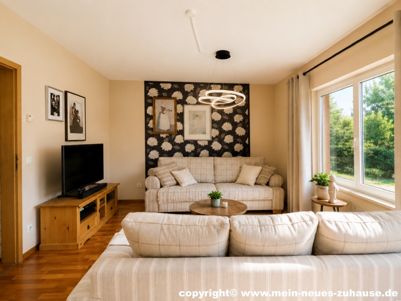 Bild 4 Wohnzimmer Ansicht 1 Reihenmittelhaus Cottbus