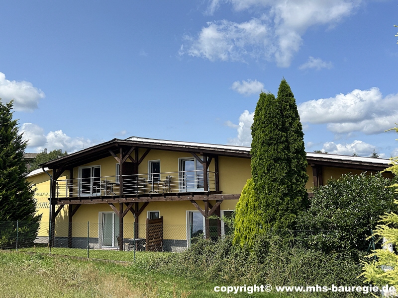 Bild 3 Hotel R�ckansicht Gastgewerbe Neu Zauche