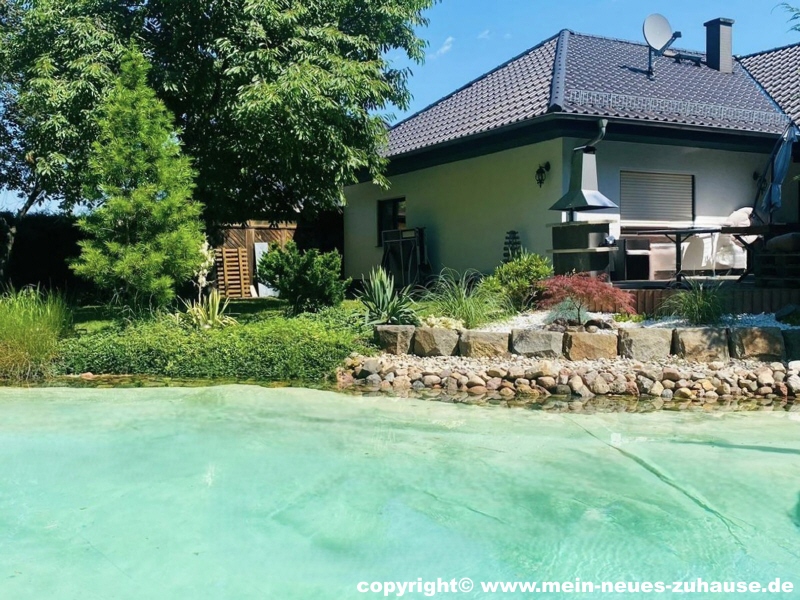 Bild 12 Pool - Terrasse Bungalow Cottbus