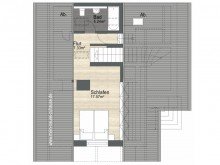 Grundriss Dachgeschoss Mein R�ckzugsort im Spreewald - Wochenendhaus f�r Erholungssuchende!