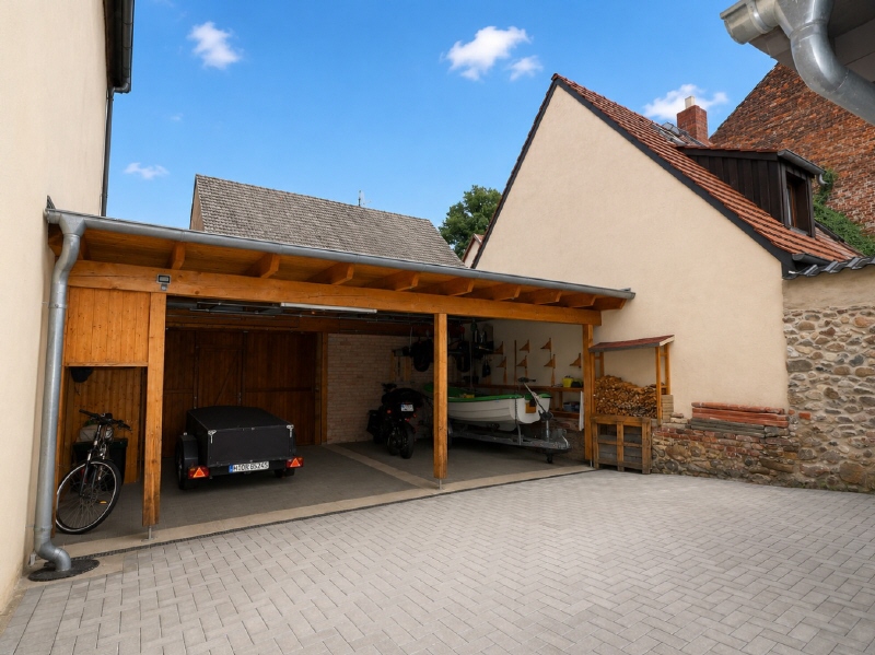 Bild 27 Carport (KI-optimiert) Reihenmittelhaus Drebkau