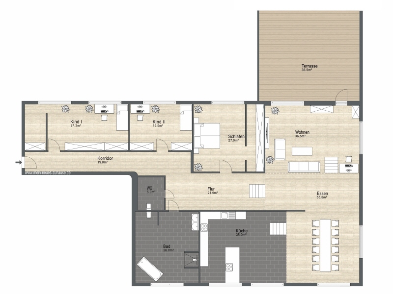 Grundriss Etagenwohnung Heidenau