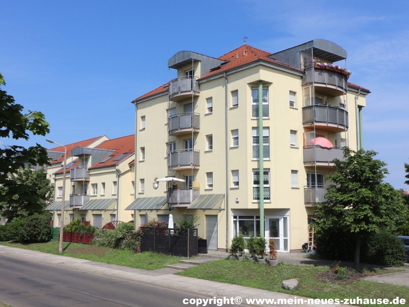 Bild 3 Wohnhaus Stra�enansicht Erdgeschosswohnung Cottbus