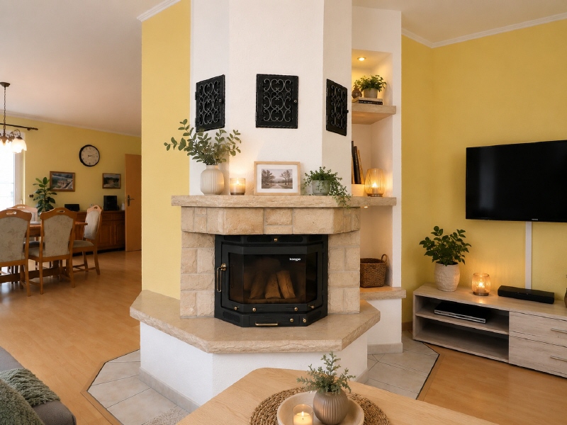 Bild 6 Kamin (KI bearbeitet) Einfamilienhaus Neupetershain