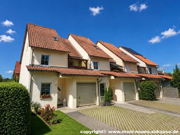 Bild 1 Wohnhaus Vorderansicht Cottbus - Sielow Reiheneckhaus Wohnen oder vermieten - Preiswertes Wohnhaus in ruhiger Lage von Cottbus-Sielow!