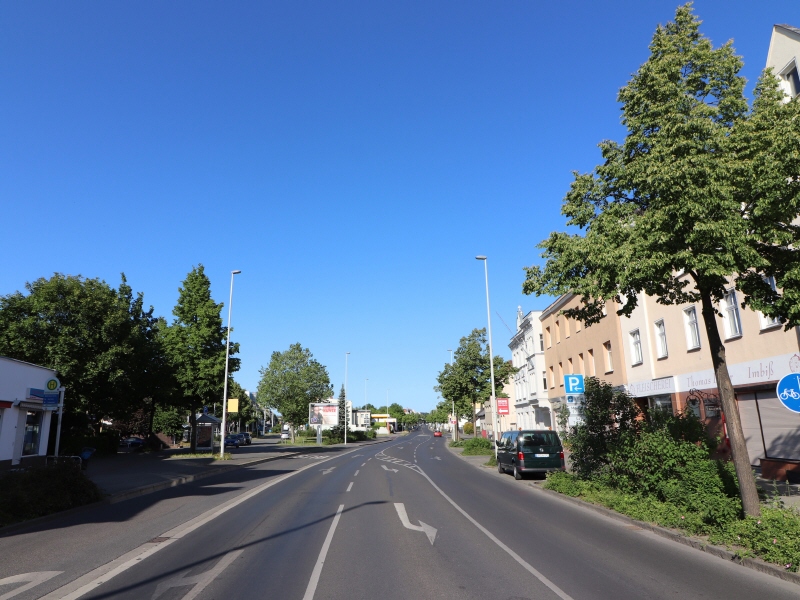 Bild 21 Umgebung Richtung Ost Wohn- / Gesch�ftshaus Cottbus