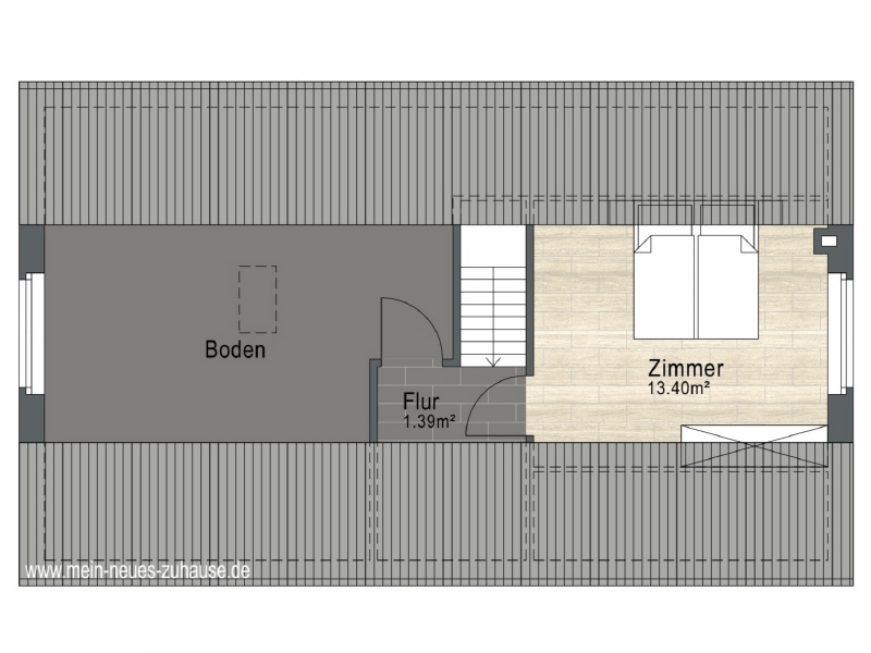 Grundriss Dachgeschoss Einfamilienhaus Gro�r�schen