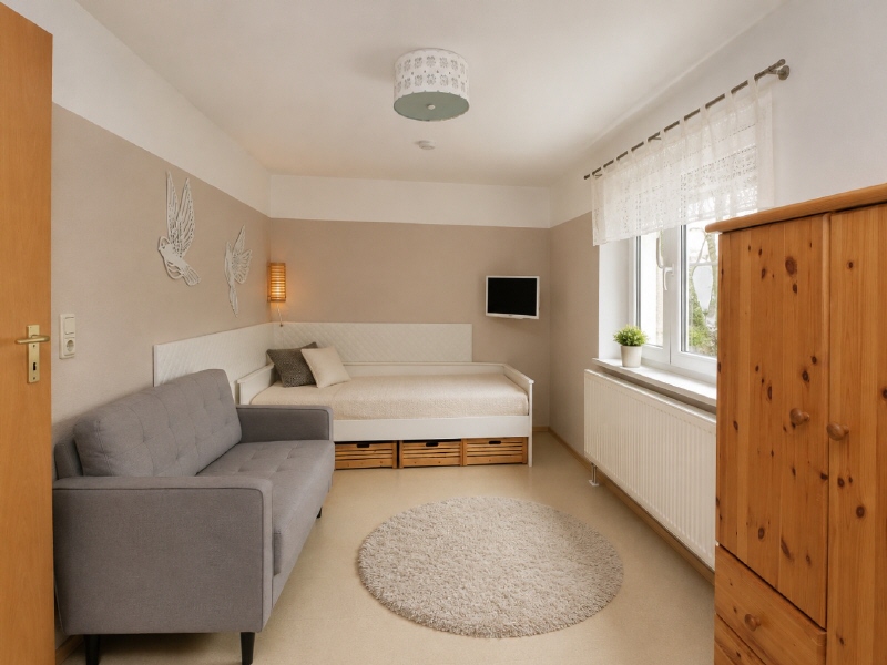 Bild 15 Kinderzimmer Ansicht 1 Reihenmittelhaus Drebkau