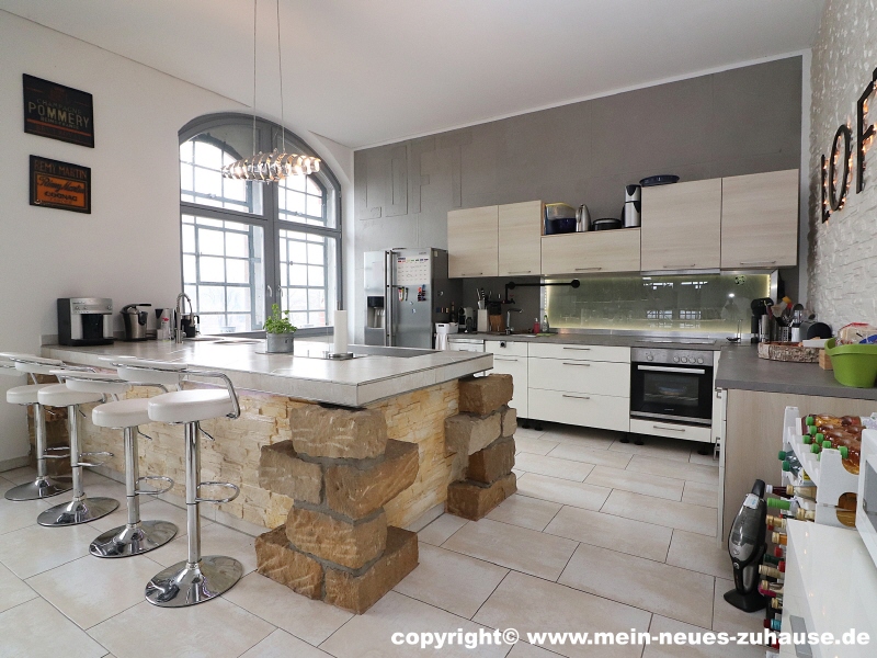 Bild 5 K�che Ansicht 2 Etagenwohnung Heidenau