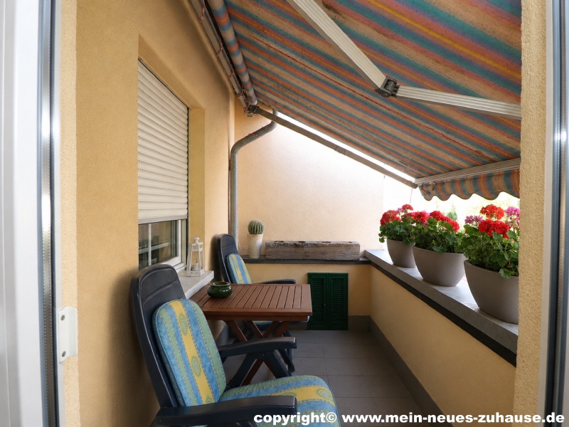 Bild 12 Loggia Reihenmittelhaus Cottbus