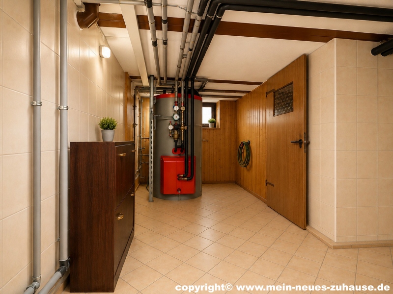 Bild 25 Heizungsraum (KI-optimiert) Einfamilienhaus Drebkau