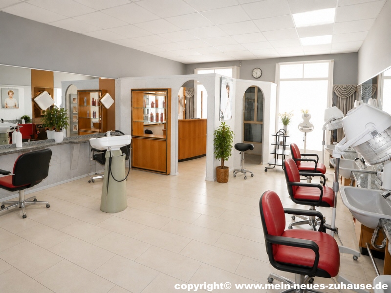 Bild 4 Friseursalon Raum 1 (KI-optimiert) Wohn- / Gesch�ftshaus Senftenberg