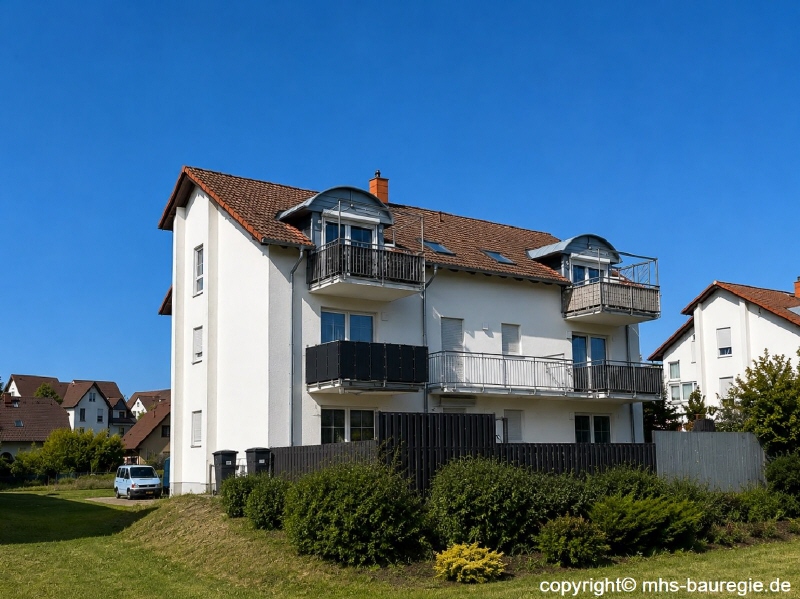 Bild 2 Wohnhaus Ansicht 2 Dachgeschosswohnung Cottbus
