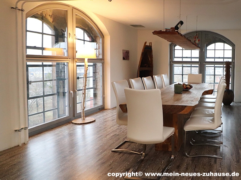 Bild 2 Essbereich Ansicht 1 Etagenwohnung Heidenau