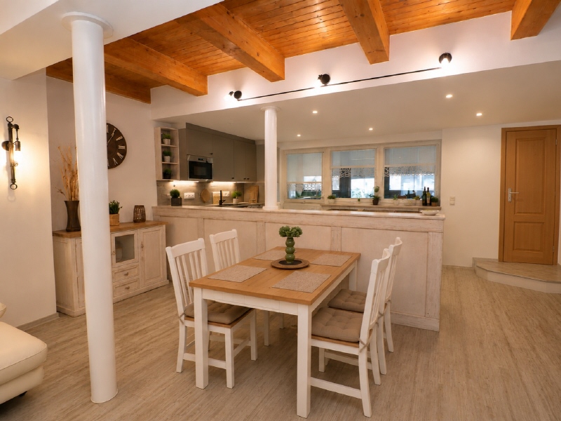 Bild 5 Essbereich Reihenmittelhaus Drebkau